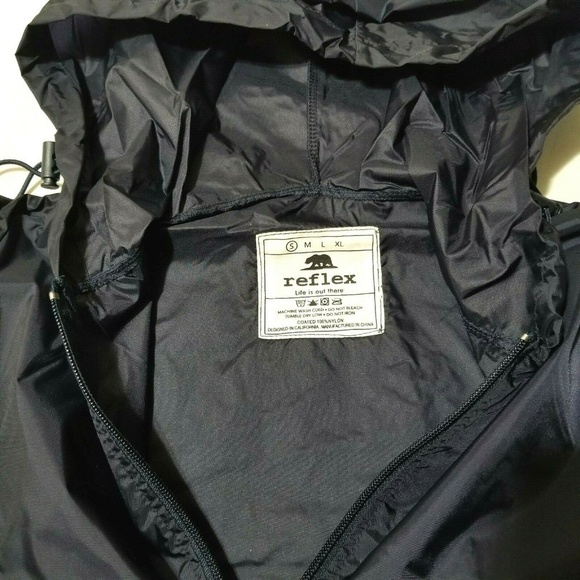 Reflex Rain Jacket Windbreaker‎ Women's Fitted - Picture 4 of 6